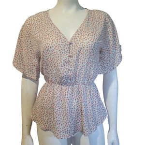 Lightweight Flowy Floral Summer Top